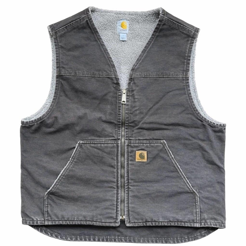 Carhartt Cream Sherpa Vest